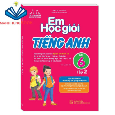 Sách - Combo Em học giỏi tiếng Anh lớp 6 ( trọn bộ 2 tập )
