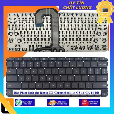 Bàn Phím dùng cho laptop HP Chromebook 14 G5 14-CA 14-DB  - MÀU ĐEN - Hàng Nhập Khẩu New Seal