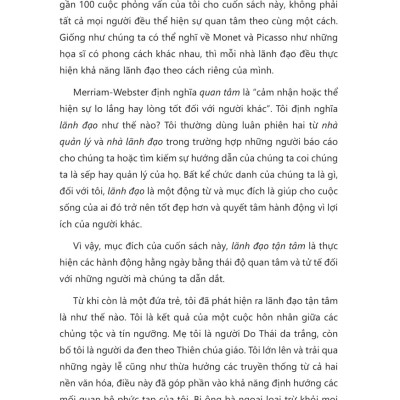 Nghệ Thuật Lãnh Đạo Tận Tâm _AZ