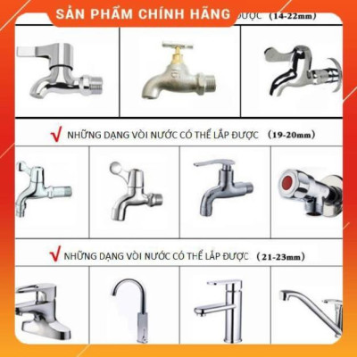 Bộ dây vòi xịt nước ️ , tăng áp 3 lần, loại 3m, 5m 206701-3 đầu đồng,cút nối nhựa vàng+ đai