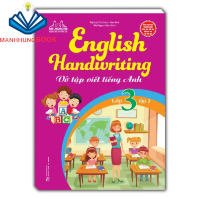 Sách - Combo English Handwriting - Vở tập viết tiếng anh lớp 3 (2 cuốn)