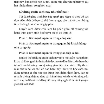 Sức Mạnh Của Ngôn Từ - Words That Win