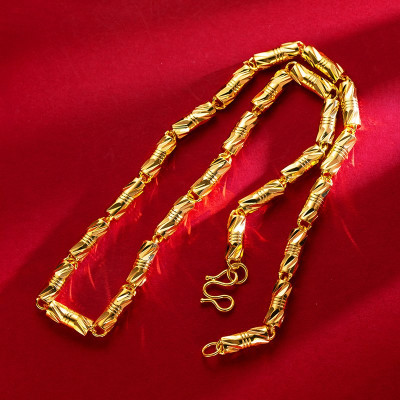 Dây chuyền nam mắt xích đốt trúc khóa cài - NW01