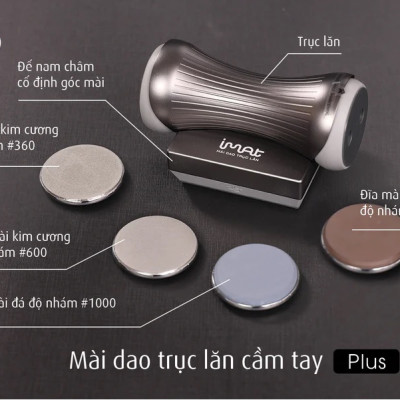 Mài dao trục lăn cầm tay iMat
