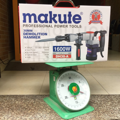 Máy đục bê tông 17 ly MAKUTE 1600W DH30A- Hàng chính hãng
