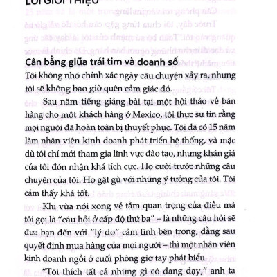 Bán Hàng Có Tâm - Heart And Sell