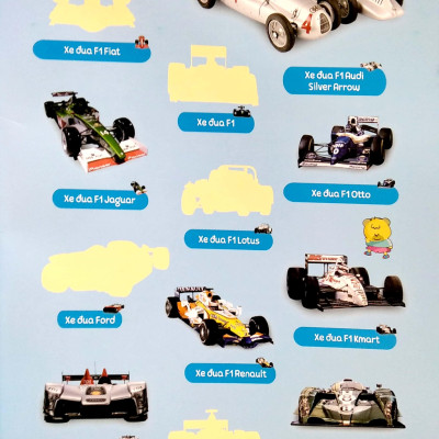 Dán Hình Ô Tô Thú Vị- Những Tay Đua Cực Oách