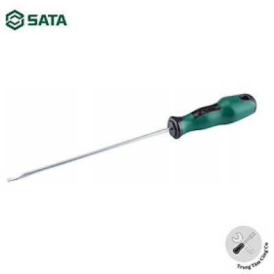 Tuốc nơ vít dẹp T 8x200mm - 63417 SATA