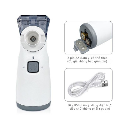 Máy Xông Khí Dung Cầm Tay Kachi YS35: Giải Pháp Hô Hấp Linh Hoạt Mọi Lúc, Mọi Nơi - hàng chính hãng