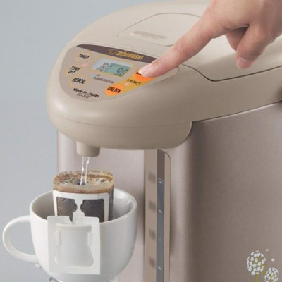 Bình thủy điện Zojirushi 3L CD-JUQ30-CT, công suất 800W, sản xuất tại Nhật, bảo hành 1 năm | HÀNG CHÍNH HÃNG