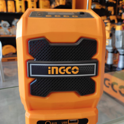 RADIO (LOA) CÔNG TRƯỜNG DÙNG PIN 20V (BLUETOOTH 4.0 ) INGCO CJRLI2001 - HÀNG CHÍNH HÃNG