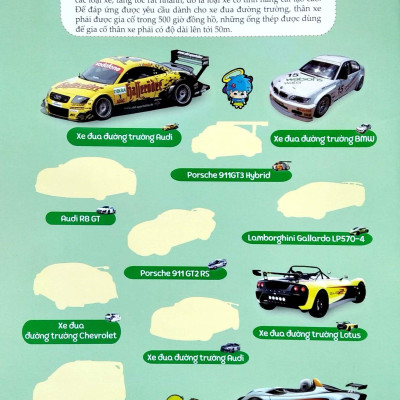 Dán Hình Ô Tô Thú Vị- Những Tay Đua Cực Oách