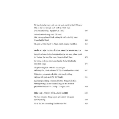 Kỷ Yếu 300 Năm Adam Smith - Người Đặt Nền Tảng Của Kinh Tế Học Phồn Vinh (PB)