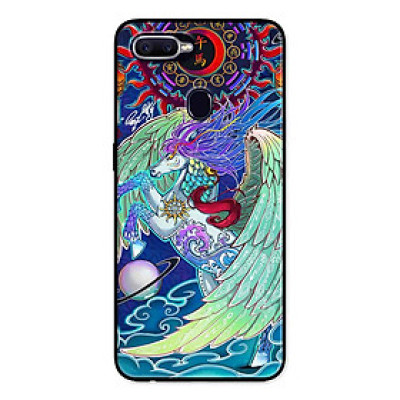 Ốp Lưng in cho Oppo A5s Mẫu 12 Con Giáp Ngọ - Hàng Chính Hãng