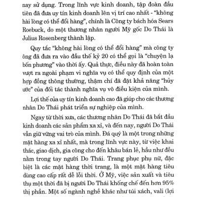 Bí Quyết Kinh Doanh Của Người Do Thái - VL