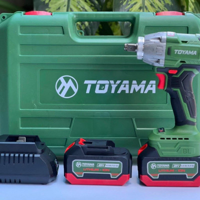 MÁY MỞ BULONG 1/2" 300Nm DÙNG PIN 21V TOYAMA T-330 - HÀNG CHÍNH HÃNG
