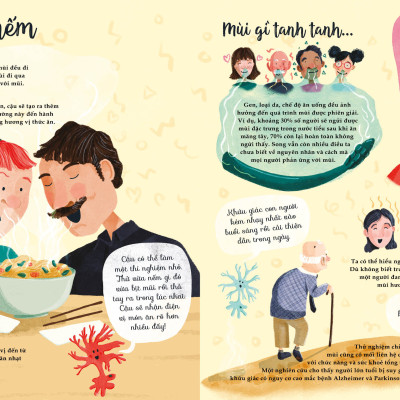 Sách Thiếu Nhi | Bảy Giác Quan Phi Thường | Cathy Evans | San Hô Books