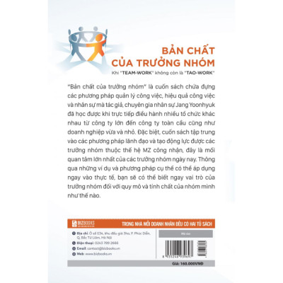 Sách - Bản Chất Của Trưởng Nhóm: Khi "Team-Work" Không Còn Là "Tao-Work" - Tạo Ra Giá Trị Cho Đội Nhóm Của Bạn - MCBooks