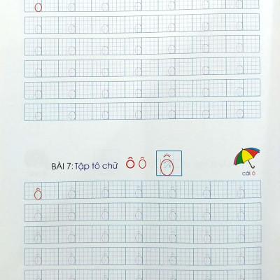 Khởi Đầu Học Viết: Tập Tô Chữ