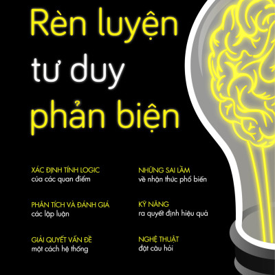Combo 4 Sức Mạnh Của Tư Duy: Rèn Luyên Tư Duy Phản Biện + Tư Duy Song Song + Tư Duy Logic + Tư Duy Phản Biện