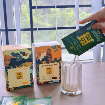 Set quà cà phê Tết - Set quà An Nhiên