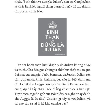 Auggie & Tôi: Ba Câu Chuyện Về Điều Kỳ Diệu