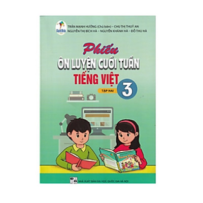 Sách - Phiếu ôn luyện cuối tuần Tiếng Việt 3 - Tập 2 (Cánh Diều)