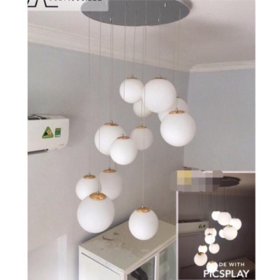 Đèn thả tròn fi 200 DT