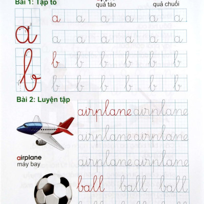 Chuẩn Bị Cho Bé Vào Lớp 1: Tiếng Anh Chữ Cái