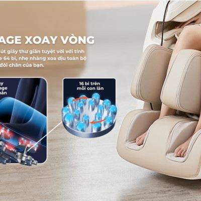 |MUA 1 TẶNG 1| Ghế massage toàn thân GINTELL S3 PLUS SUPER CHAIR + G RELAX EZ | 3 Năm bảo hành chính hãng