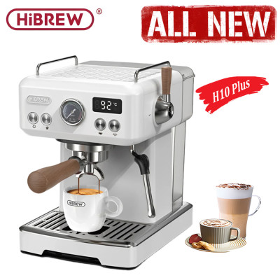 Máy pha cà phê Espresso chuyên nghiệp HiBREW H10 Plus Thương hiệu cao cấp Mỹ 1230W, Áp suất 20 Bar - Hàng Nhập Khẩu (Bảo Hành 12 Tháng)