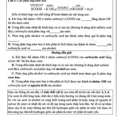 Sách tham khảo Hóa học 12 biên soạn theo chương trình giáo dục phổ thông mới (Dùng chung cho các bộ SGK)