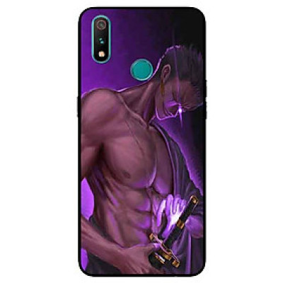 Ốp Lưng in cho Realme 3 Pro Mẫu Zoro Mắt Sẹo - Hàng Chính Hãng