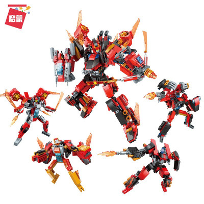 Đồ chơi  - Bộ đồ chơi xếp hình mô hình chúa tể ngọn lửa 41305 - QMAN