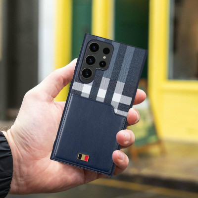 Ốp lưng dành cho Samsung Galaxy S24 Ultra , S25 Ultra da hiệu Mentor có khe đựng thẻ ATM - Hàng nhập khẩu