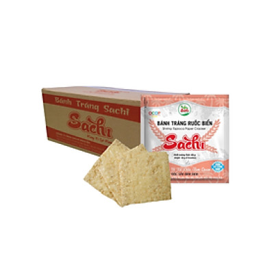 Bánh tráng ruốc biển nướng - Thùng 50 gói