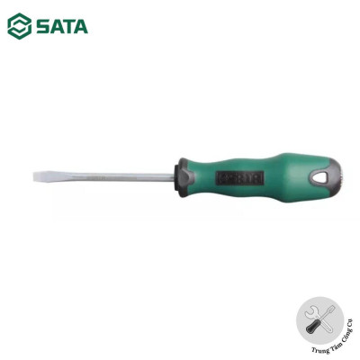 Tuốc nơ vít dẹp T 8x200mm - 63417 SATA