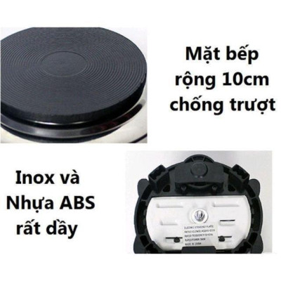 Bếp Điện Mini 500W Hot Plate ZD-180A Làm Nóng Cafe, Nấu Đa Năng