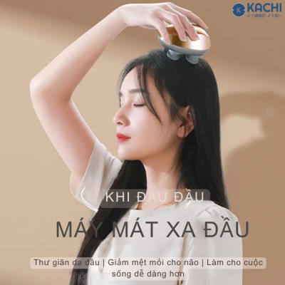 Máy Massage Đầu Không Dây Kachi MK399 - Hàng chính hãng