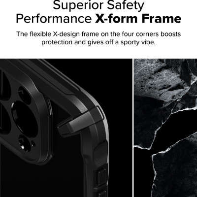 Ốp lưng dành cho iPhone 16 Pro Max/16 Pro/16 Plus/16 RINGKE Fusion X - Hàng Chính Hãng