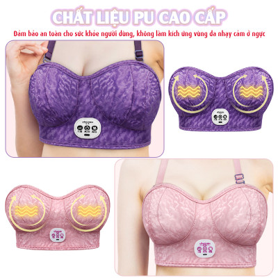 Máy massage ngực Ming Zhen Nikio MZ-AM002 - Tăng size hiệu quả, Nhiệt sưởi ấm kích thích phát triển