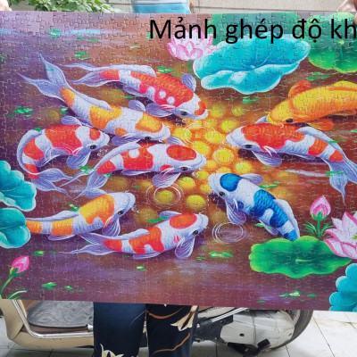 Bộ tranh xếp hình cao cấp 1000 mảnh – Hương Mùa Hè (50x80cm)