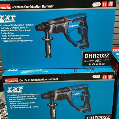 MÁY KHOAN 20MM DÙNG PIN 18V (KHÔNG KÈM PIN VÀ ĐẾ SẠC) MAKITA DHR202Z- HÀNG CHÍNH HÃNG