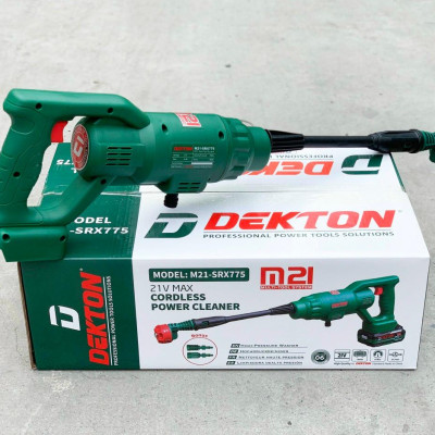 MÁY XỊT RỬA XE DÙNG PIN 21V 180W DEKTON M21-SRX775 - HÀNG CHÍNH HÃNG