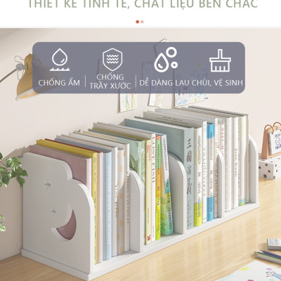 Kệ Sách Để Bàn Làm Việc Họa Tiết Dễ Thương Thương Hiệu IGA - IG410