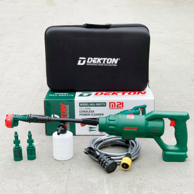 MÁY XỊT RỬA XE DÙNG PIN 21V 180W DEKTON M21-SRX775 - HÀNG CHÍNH HÃNG