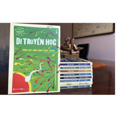 Combo Dẫn Nhập Ngắn Về Khoa Học - Minh Họa Sinh Động Bằng Tranh: DI TRUYỀN HỌC + DI TRUYỀN HỌC BIỂU SINH + TIẾN HÓA + TÂM LÝ HỌC TIẾN HÓA + THỜI GIAN