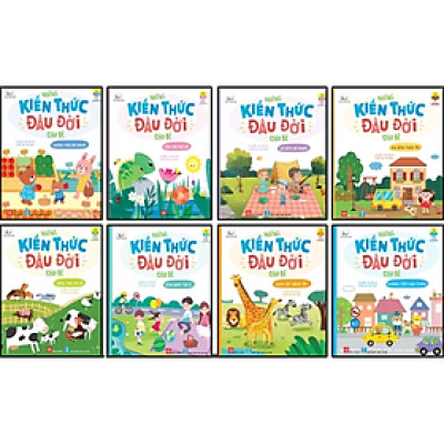 Combo (8 tập): Những kiến thức đầu đời cho bé