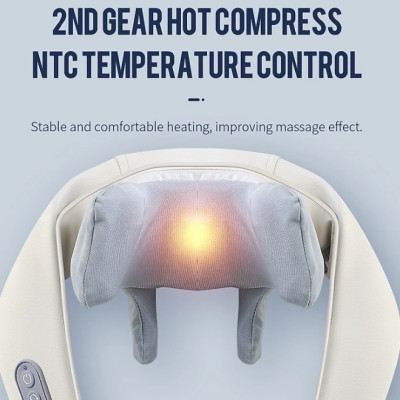 Máy Massage Cổ Vai Gáy Cao Cấp, Máy Mát Xa Đa Năng Mô Phỏng Xoa Bóp Giảm Đau Nhức Thư Giãn Hiệu Quả Hơn Súng Massage