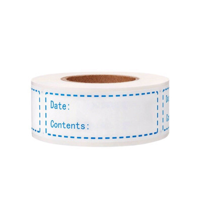 Cuộn Giấy Ghi Chú Tên Thực Phẩm Nhà Bếp, Dán Tên Lọ Gia Vị, Tên Túi Hộp Đựng Đồ Ăn Cuộn 125 Nhãn - HÀNG CHÍNH HÃNG MINIIN